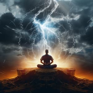 Meditation Thunder: Mindful Silence Rhythm - Art of Calming