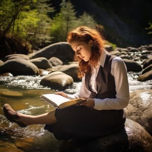 River Study: Scholarly Harmony Echoes - faint echoes