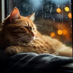 Armonía Felina Del Trueno: Sonidos Relajantes Para Gatos - Colección de música relajante