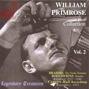 William Primrose Collection, Vol. 2: Brahms - William Primrose