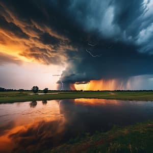 Relajación Binaural De Truenos: Paisajes Sonoros Serenos - Movimientos Binaurales