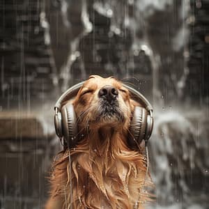 Dogs in Rain: Cheerful Tunes - Music for Dog's Ear