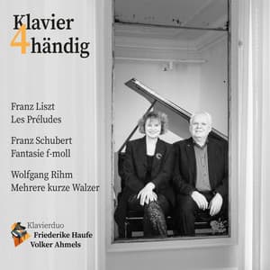 Liszt Les Préludes, Schubert Fantasie, Rihm Walzer Klavier vierhändig - Wolfgang Rihm