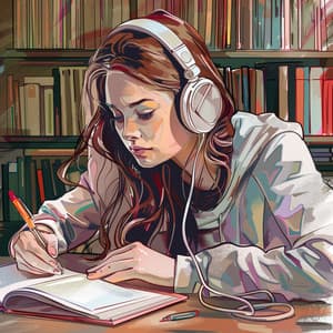 Study Break Beats: Chill Music for Relaxation - A Minute Concentration