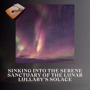 Sinking into the Serene Sanctuary of the Lunar Lullaby's Solace - New Age Anti Stress Universe
