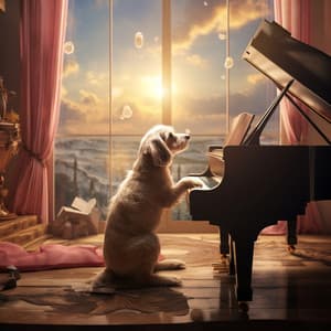 Piano Music: Dogs Joyful Bark - Doggy Relaxing Sounds