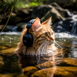 Pets River: Soothing Stream Melody - Happy Morning Music