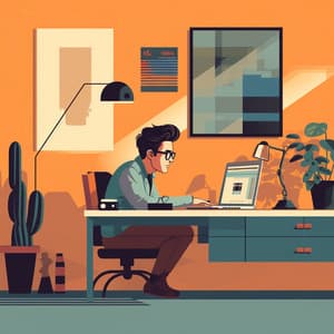 Eficiencia Sónica: Flujos De Trabajo Impulsados Por Truenos - Sonido relajante de la naturaleza