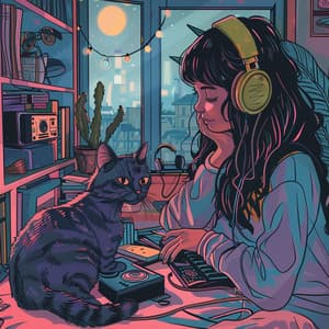 Lofi En Calma: Pulso De Acordes De Meditación - Instrumentista de hip hop