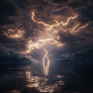 Focused Work with Thunder: Productivity Soundscapes - Office Background Music Playlists