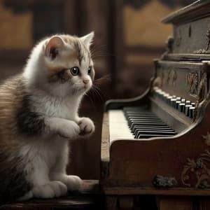 Cats in Harmony: Piano Melodies for Feline Bliss - Piano for cats