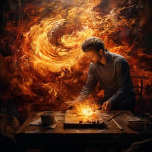 Fire Concentration: Blaze Focus Tunes - Monorie