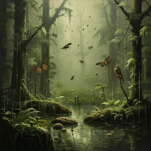 Nature's Rain Joins Bird Song Choir - Conscious Sound