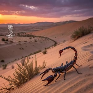 Scorpion in the Desert - Tribal Drums Ambient