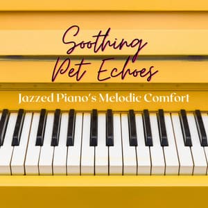 Soothing Pet Echoes: Jazzed Piano's Melodic Comfort - French Jazz Trio