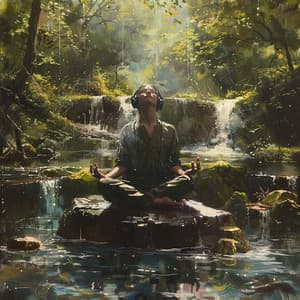 River Meditation: Serene Harmonic Melodies - Meditation and Stress Relief Therapy