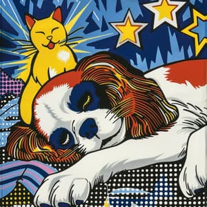 Sternenhimmel: Haustier-Wohlfühlpause - Hundemusikk