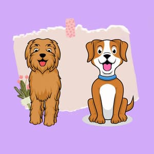 Backdrop for A Gentle Pup - Jazz Quintet - Dog Anxiety Music