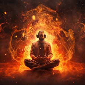 Fire Soul: Meditative Harmonics Unleashed - Calm Harmony