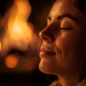 Noche Apacible Del Fuego: Sonidos Calmantes Para El Sueño - fragmento de sueño