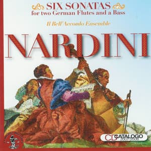 Nardini : Six Sonatas for Two German Flutes and a Bass - Pietro Nardini