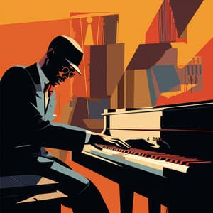 Heartfelt Keys: Emotive Jazz Piano - Background Instrumental Jazz