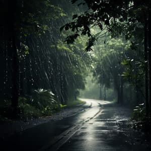 Binaural Relaxation: Gentle Rain for Stress Relief - Angelic Planet