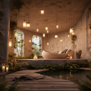 Ambiente De Masaje: Ondas Calmantes Binaurales - Frecuencias Sagradas