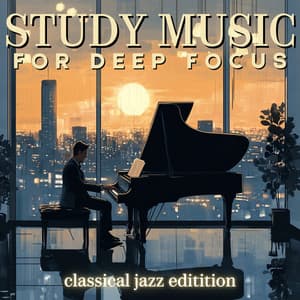 Study Music for Deep Focus and Concentration - Classical Jazz Edition - Study Music For Deep Focus