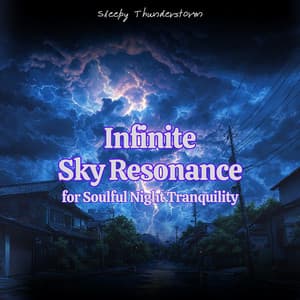 Infinite Sky Resonance for Soulful Night Tranquility - Sleepy Thunderstorm