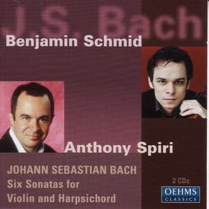Bach, J. S.: 6 Sonatas for Violin and Harpsichord - Johann Sebastian Bach