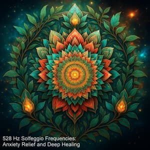 528 Hz Solfeggio Frequencies: Anxiety Relief and Deep Healing - Solfeggio Miracle Frequencies