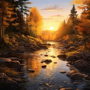 Abrazo Somnoliento Del Río: Coral Melódico De La Naturaleza - Naturaleza Caldwell