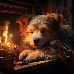 Oasis En Calma Con Sonidos De Truenos Para Perros: Melodías Tranquilas Para Perros - Pase de almejas