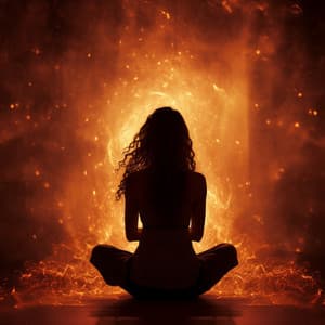 Meditating with Gentle Flames: Cadence of Serenity - Muggy Forecast