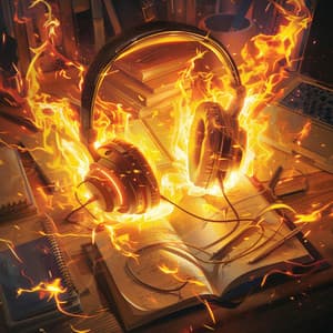 Fire's Symphonic Blaze: Musical Heat - Inner Peace Channel