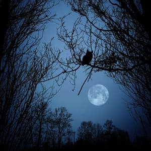 Moonlit Nature Retreat: Dreamy Owl Relaxation Serenade - Owl Sounds Recordings