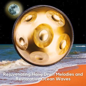 Rejuvenating Hang Drum Melodies and Restorative Ocean Waves - Relaxing Hang Drum Nature