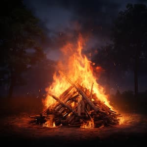 Forest Flames: Nature's Gentle Fire Sounds - 432Hz Powerful Miracle Tones