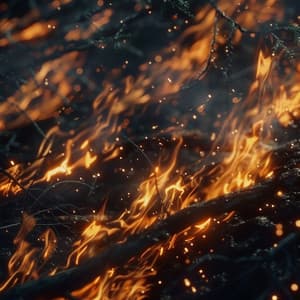 Fire Sleep: Calming Flames for Restful Nights - Ultimate Night Rest