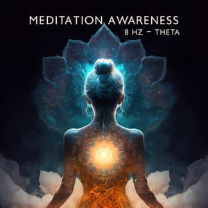 Meditation Awareness: 8 Hz - Theta for Getting Started with Mindfulness, Experiencing Spiritual Awakening, Thoughts and Emotion - Spiritual Healing Consort