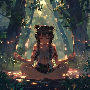 Meditative Flow: Chill Music for Stillness - Harmonious Meditation Rest