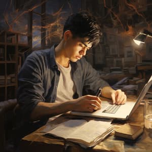 Música Ambiental: Sonidos De Lluvia Para Enfoque Y Estudio Vol. 1 - Lista de Reproducción de Estudio