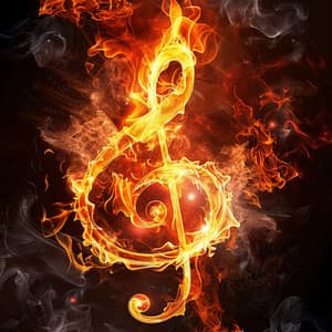 Binaural Fire Vibes: Warmth Rhythms - Binaural Symphony