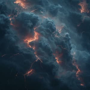 Thunder Music for Deep Sleep Serenity - ASMR Insomnia Aid & Sounds for Sleep