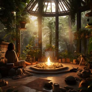 Fireside Serenity: Yoga in Nature's Embrace - Regen BWS