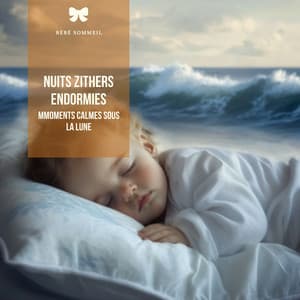 Nuits zithers endormies: Mmoments calmes sous la lune - Bébé Sommeil
