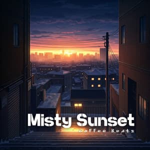 Misty Sunset Coffee Beats - Lofi Japanese Cafe