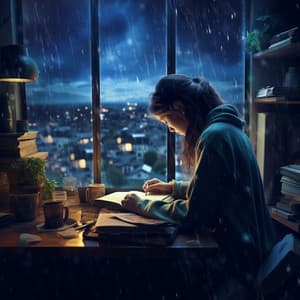 Rainy Focus: Ambient Study Rainfall - Nature Sounds Library