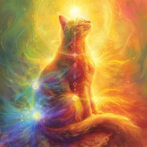 Drømmenes Mystiske Poteaftryk: Helbredelse i mørket - Calm Music for Cats